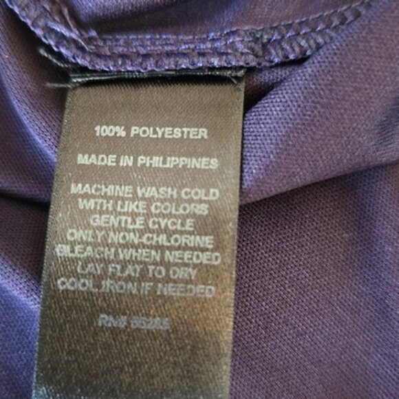 Express Women's Mini Dress Size XS Purple Blue Orange Retro Flowy Sundress Party - Picture 10 of 13